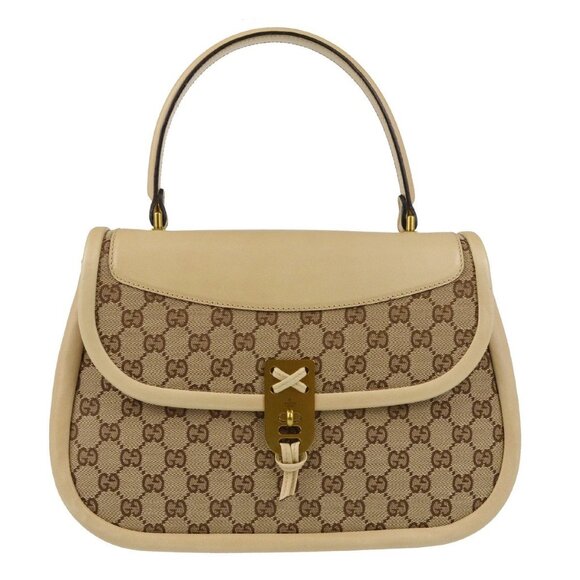 Gucci Beige GG Handbag - Picture 1 of 10